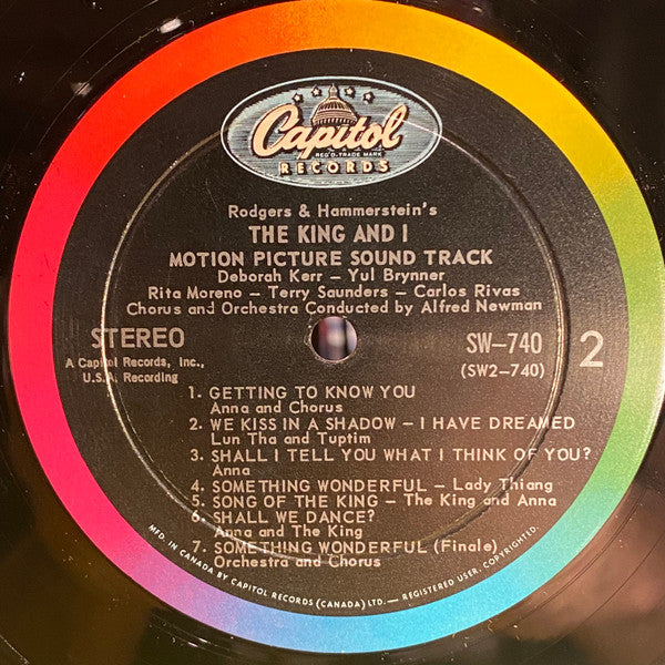 Rodgers And Hammerstein The King And I - 1962-Stage & Screen Style: Musical, Soundtrack (Vinyl) NMint