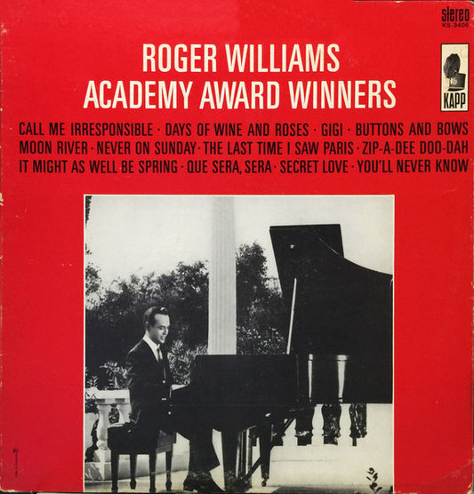 Roger Williams Academy Award Winners 1964- Pop, Stage Screen Style: Theme, Easy Listening (vIinyl)