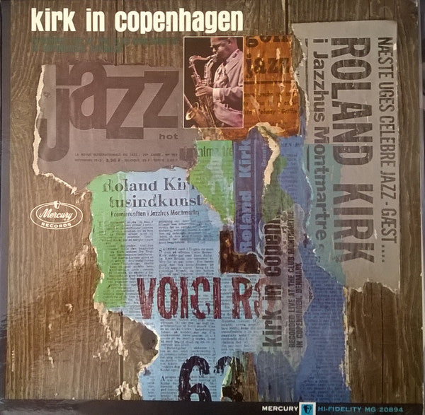 Roland Kirk – Kirk In Copenhagen 1964 Hard Bop, Free Jazz, Post Bop (Rare Vinyl)