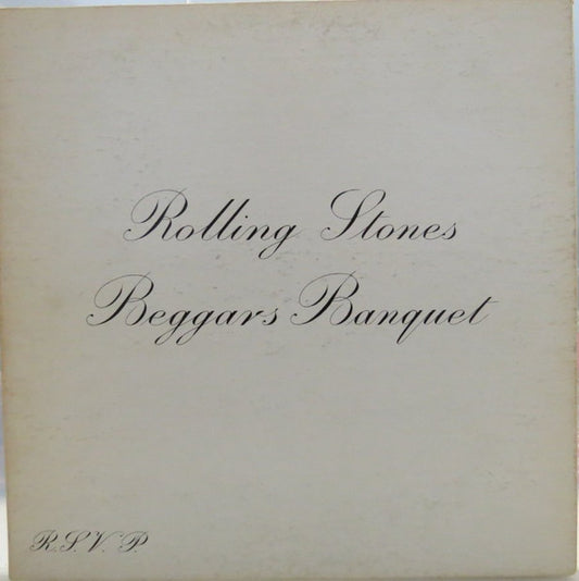 Rolling Stones  Beggars Banquet - 1968-Blues Rock, Classic Rock (Vinyl) Mint Copy