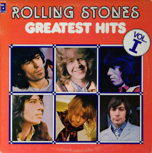 Rolling Stones Greatest Hits Vol. 1 - 1977 Rock (Clearance ) lots of marks on cover and vinyl