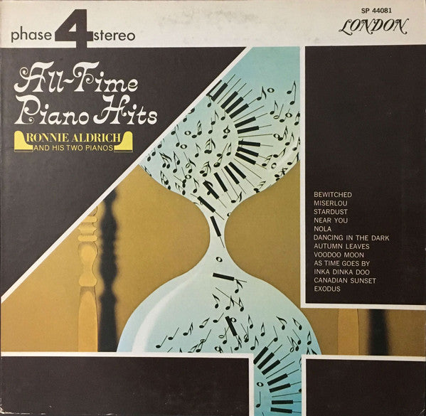 Ronnie Aldrich – All-Time Piano Hits – Instrumental / Easy Listening / Lounge (vinyl)