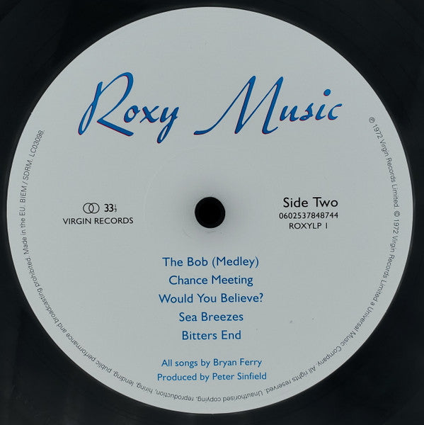 Roxy Music – Roxy Music 2017-Electronic, Rock Style: Art Rock, Experimental, Glam ( Mint Vinyl)