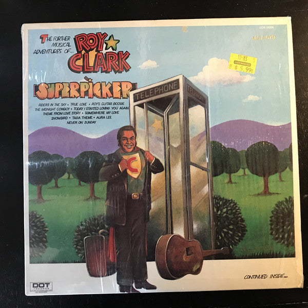 Roy Clark ‎– Superpicker -1973- Pop , Country (vinyl)