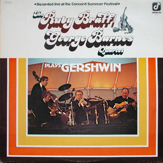 Ruby Braff / George Barnes Quartet - Plays Gershwin- 1975 - Jazz swing (vinyl)