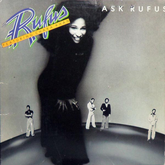 Rufus Featuring Chaka Khan ‎– Ask Rufus - 1977  Funk / Soul (vinyl)