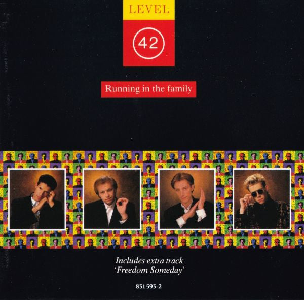 Level 42- Running In The Family - 1987- Funk / Soul, Pop  (vinyl)