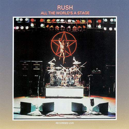Rush – All The World's A Stage -1977-Hard Rock (vinyl)  2 lp set