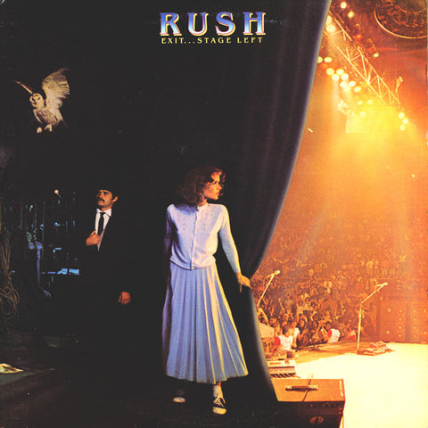 Rush ‎– Exit...Stage Left - 1981 - Prog Rock 2 lps  (vinyl) Mint - No Inner Sleeves