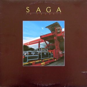 Saga - In Transit  -1982 Classic Arena Rock ( vinyl ) Near Mint