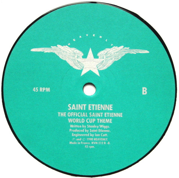 Saint Etienne – Only Love Can Break Your Heart (A Mix of Two Halves) / World Cup Theme – 1990 – Indie Dance / Balearic (vinyl)