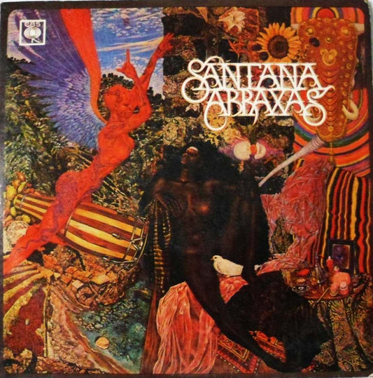 Santana - Abraxas - 1979 Classic Rock  (Clearance Vinyl) marks one side