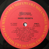Santana ‎– Inner Secrets - 1978-Psychedelic Rock, Pop Rock (vinyl)