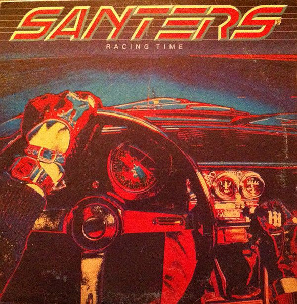 Santers – Racing Time - 1982- Hard Rock (vinyl) Near Mint