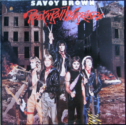 Savoy Brown – Rock 'N' Roll Warriors - 1981-Blues Rock, Hard Rock (Vinyl)
