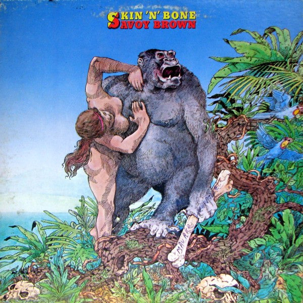 Savoy Brown – Skin 'N' Bone 1976 Classic Rock (vinyl) Near Mint