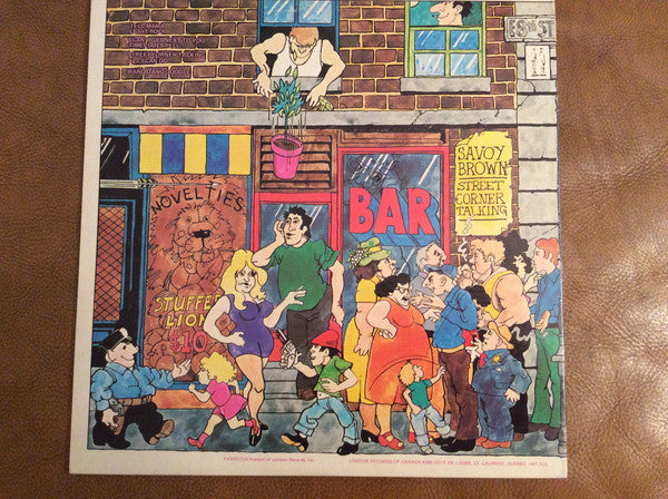 Savoy Brown ‎– Street Corner Talking -1971  Classic Rock, Blues Rock (vinyl)