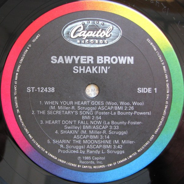 Sawyer Brown ‎– Sawyer Brown -1984 Rock, Folk, Pop (Mint Vinyl)