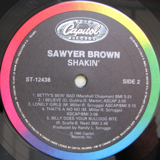 Sawyer Brown ‎– Sawyer Brown -1984 Rock, Folk, Pop (Mint Vinyl)