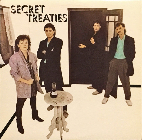 Secret Treaties: Self Titled LP -Canada Solar studios ,Maritime, Synth-pop (Vinyl)