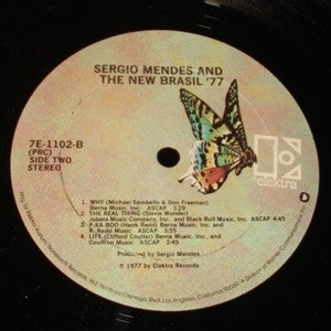 Sergio Mendes and The New Brasil '77 – Self-Titled – 1977 – Jazz Funk / Brazilian Pop (vinyl0