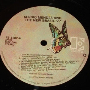 Sergio Mendes and The New Brasil '77 – Self-Titled – 1977 – Jazz Funk / Brazilian Pop (vinyl0
