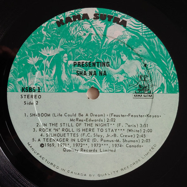 Sha Na Na – Presenting Sha Na Na - 1974-Rock (Vinyl)