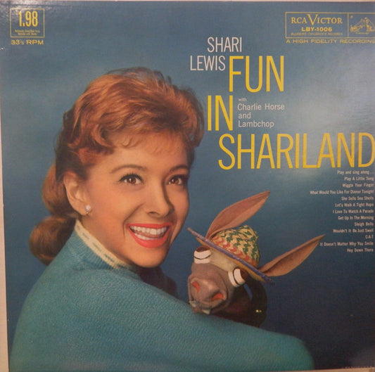 Shari Lewis – Fun In Shariland  1958-Pop, Children's Style: Educational (Clearance Vinyl )   few light marks
