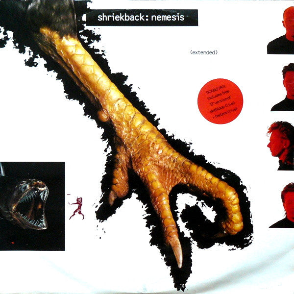 Shriekback – Nemesis (Extended) - 1985- Synth-pop, New Wave 2 x Vinyl, 12", 45 RPM, Single, Limited Edition