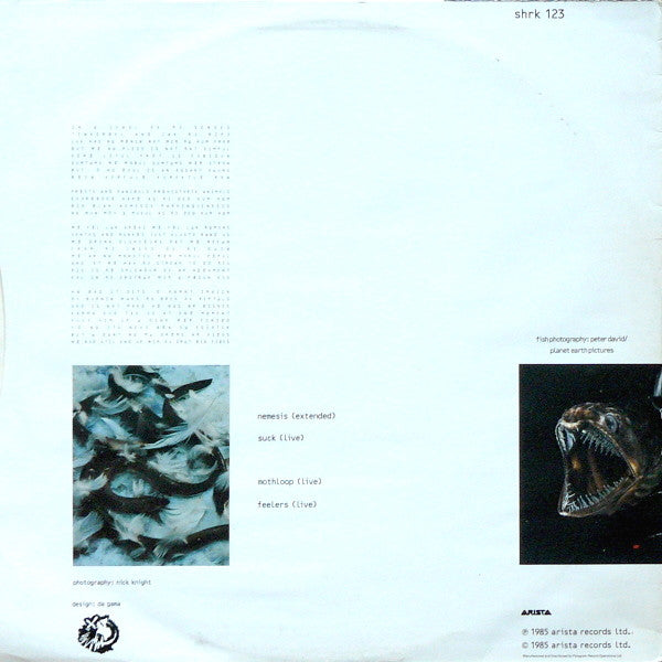 Shriekback – Nemesis (Extended) - 1985- Synth-pop, New Wave 2 x Vinyl, 12", 45 RPM, Single, Limited Edition