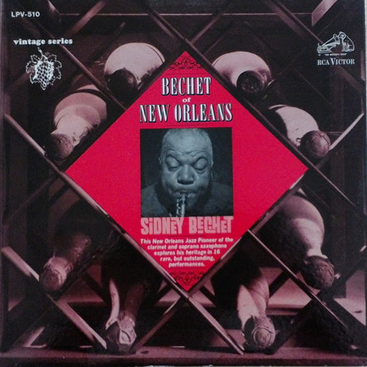 Sidney Bechet – Bechet Of New Orleans 1965  Jazz  Dixieland (vinyl)