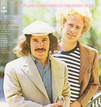 Simon and Garfunkel's Greatest Hits 1972 Folk Rock(vinyl) Mint