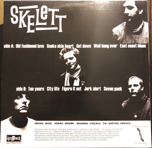 Skelett – Shut Your Piehole (Rock / Punk Rock / Scandinavian Rock, Vinyl LP) GIG‑001