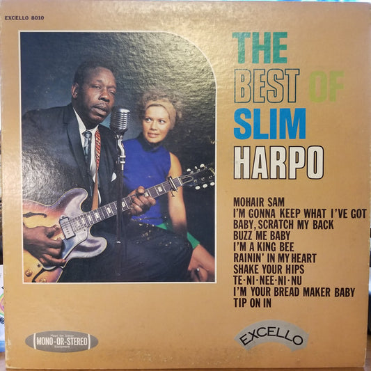 Slim Harpo ‎– The Best Of Slim Harpo - Blues Style: Electric Blues, Louisiana Blues, Harmonica Blues (vinyl) re issue