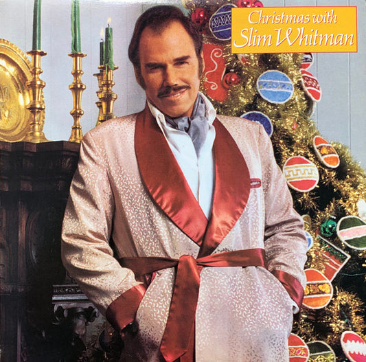 Slim Whitman – Christmas With Slim Whitman - 1980-Country, Holiday Christmas (Vinyl ) NM