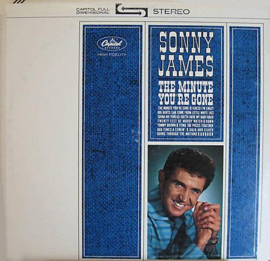 Sonny James – The Minute You're Gone 1963- Folk, World, & Country (Vinyl)