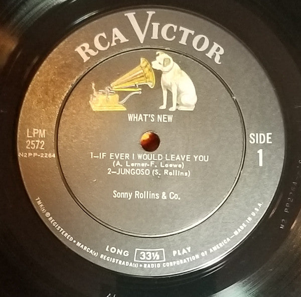 Sonny Rollins What's New 1962-Jazz Style: Bossa Nova ( Rare Vinyl )