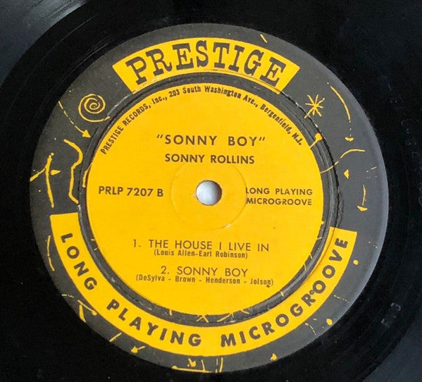 Sonny Rollins – Sonny Boy 1961 Genre: Jazz Style: Bop, Hard Bop ( Rare Mono Vinyl )