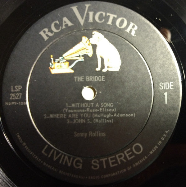 Sonny Rollins – The Bridge - 1962-Jazz Style: Hard Bop (VinyL0 Rare Release