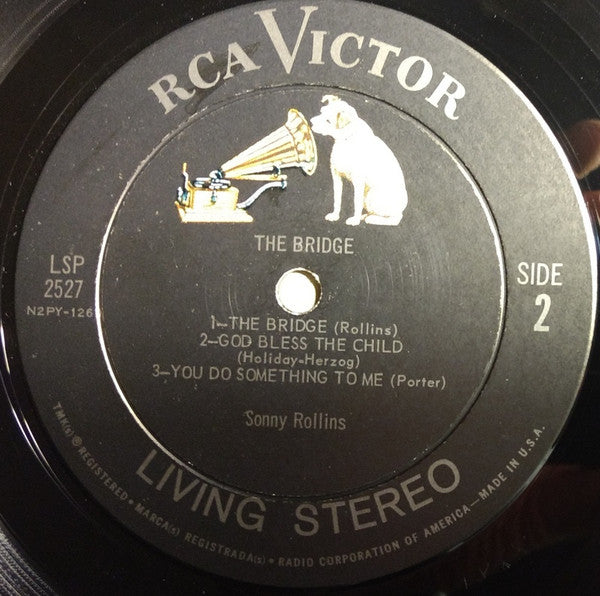 Sonny Rollins – The Bridge - 1962-Jazz Style: Hard Bop (VinyL0 Rare Release