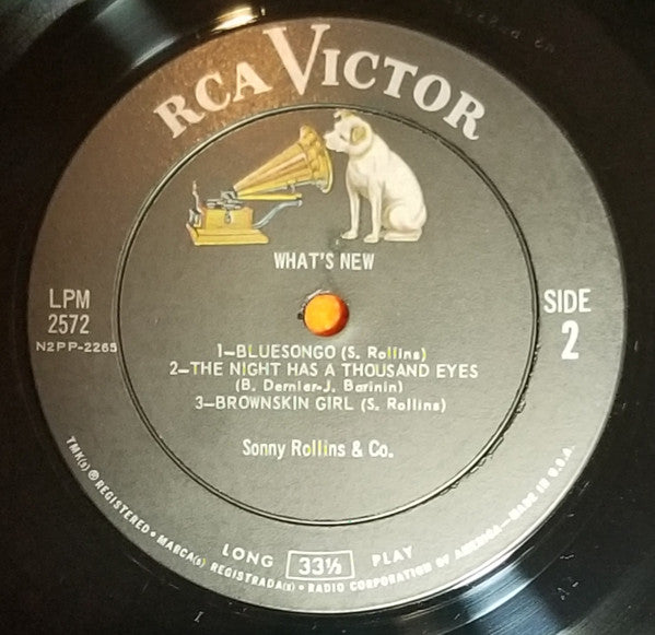 Sonny Rollins What's New 1962-Jazz Style: Bossa Nova ( Rare Vinyl )