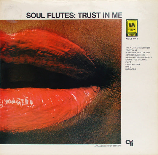 Soul Flutes – Trust In Me - 1970- Jazz Fusion (UK Import Vinyl) Scuffing one side