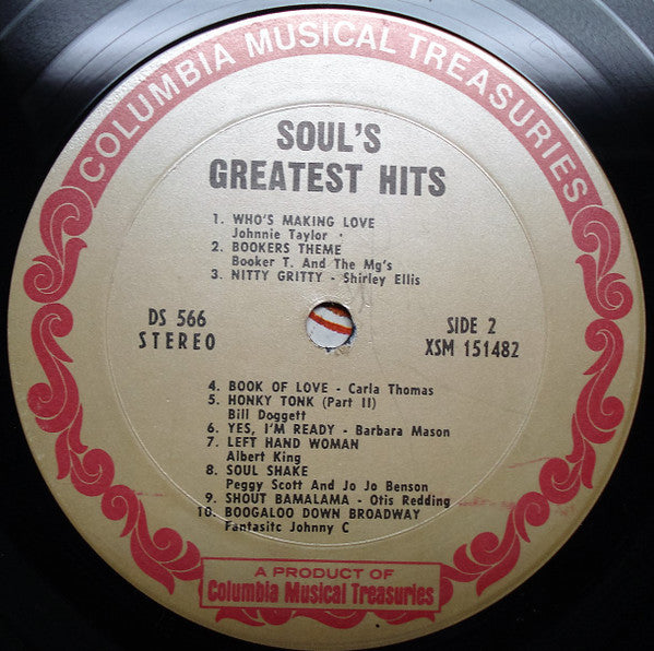 Soul's Greatest Hits  Kings And Queens Of Soul - 2m lps - Funk / Soul Style: Soul, Rhythm & Blues (Vinyl)