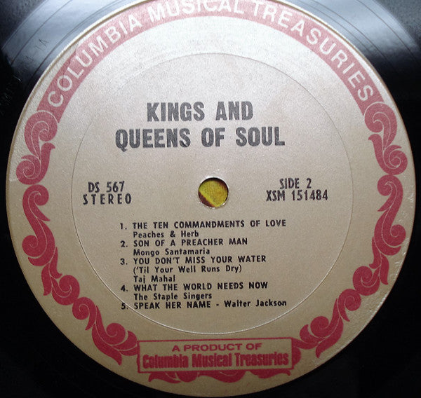 Soul's Greatest Hits  Kings And Queens Of Soul - 2m lps - Funk / Soul Style: Soul, Rhythm & Blues (Vinyl)