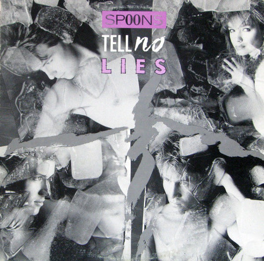 Spoons ‎– Tell No Lies-1984 Synth-pop, Pop Rock (vinyl) 45 RPM, EP