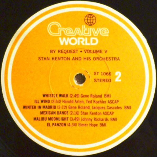 Stan Kenton And His Orchestra – By Request - Volume V - Jazz Style: Big Band, Contemporary Jazz, Latin Jazz, Swing (vinyl)