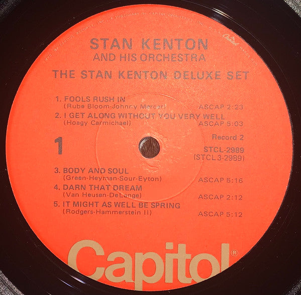 Stan Kenton – The Stan Kenton Deluxe Set (Jazz/Big Band, 3×Vinyl LP) STCL‑2989 Near Mint
