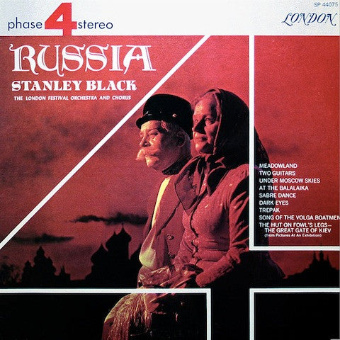 Stanley Black  The London Festival Orchestra And Chorus  Russia -	Classical, Folk, World, & Country Style: Folk (Vinyl)