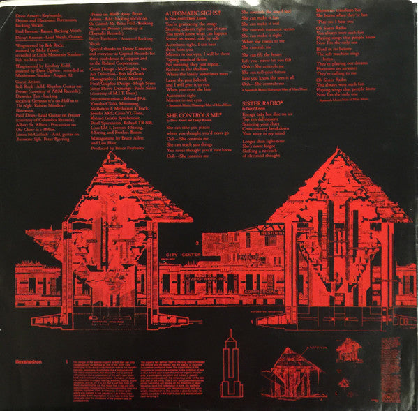 Strange Advance ‎– Worlds Away -1982- New Wave, Pop Rock (vinyl)