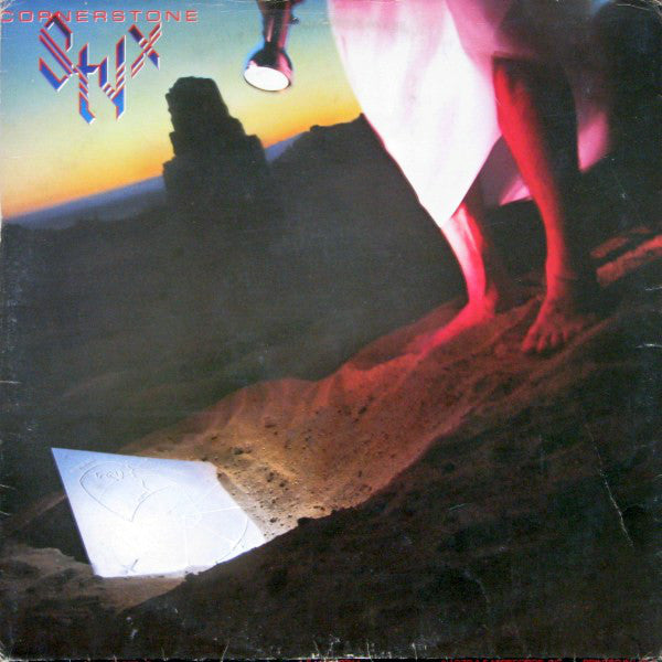 Styx ‎– Cornerstone- 1979 - Classic Rock  ( vinyl )